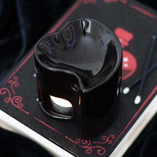 Quemador corazón negro