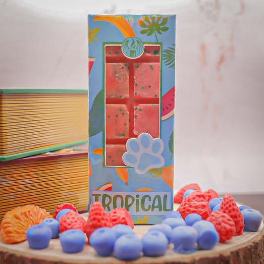 Wax melt tableta de chocolate pequeña "tropical"