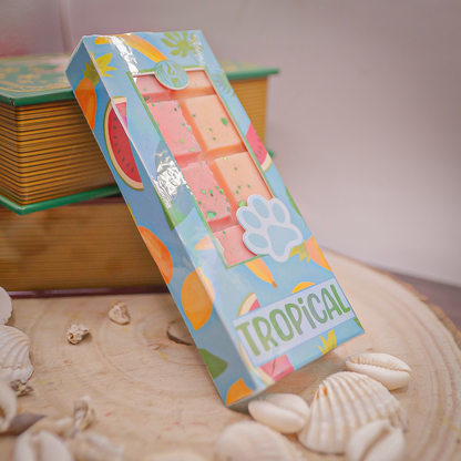 Wax melt formato tableta pequeña "tropical"